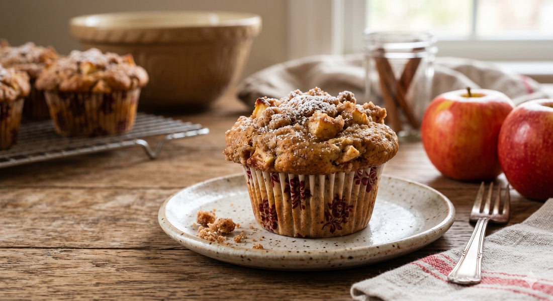 Zimt-Apfel-Muffin